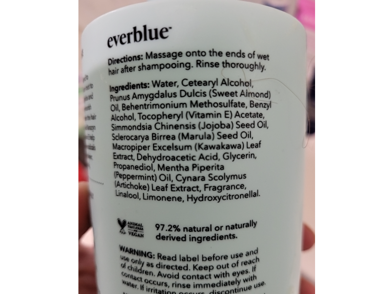 Everblue Naturals Reapir & Hydrate Conditioner, 13.5 fl oz/400 mL