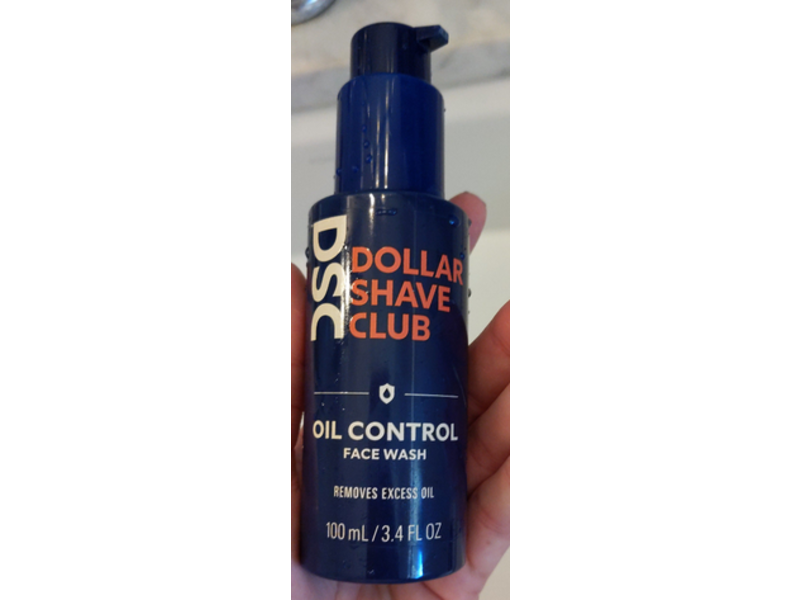 Dollar Shave Club Oil Control Face Wash, 3.4 fl oz/100 mL