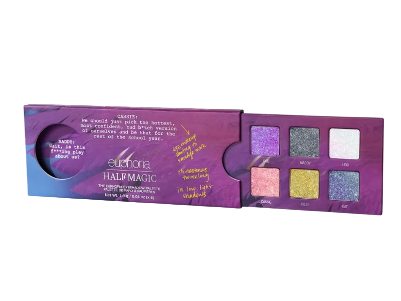Half Magic Euphoria Eyeshadow Palette, 0.04 oz/1.0 g