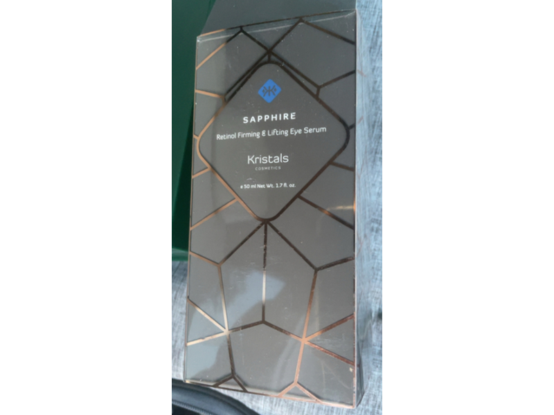 Kristals Cosmetics Sapphire Retional Firming & Lifting Eye Serum, 1.7 fl oz/50 mL