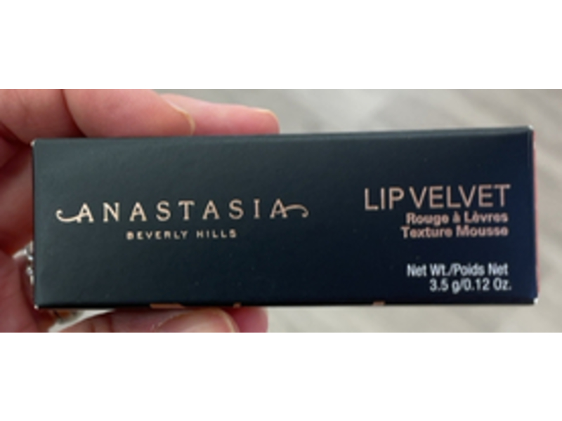 Anastasia Beverly Hills Lip Velvet Texture Mousse, Crush, 0.12 oz/3.5 g