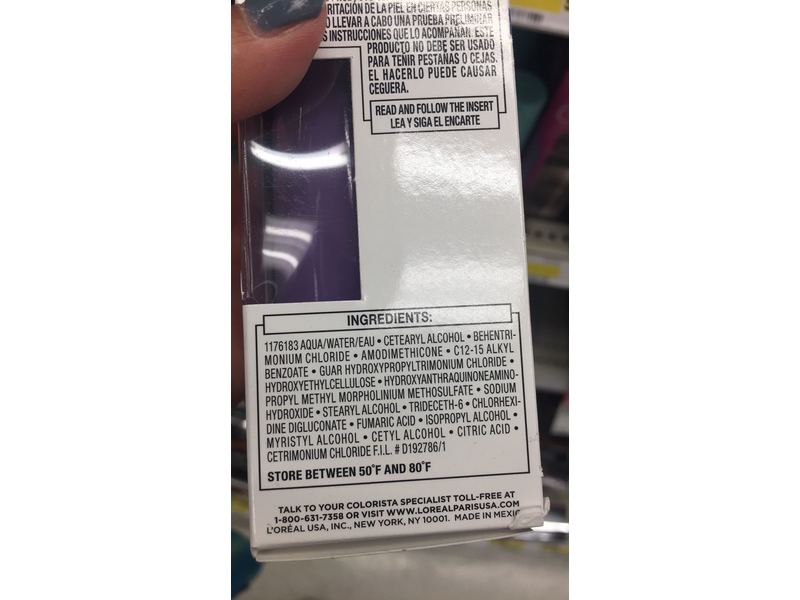 L'Oreal Paris Colorista Semi-Permanent Color, Purple 400, 4 fl oz/118 mL.
