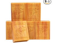 Bela Triple Milled Pure Natural Soap, Frankincense & Myrrh Scent, 3.3 oz, 6 Count - thumbnail 1