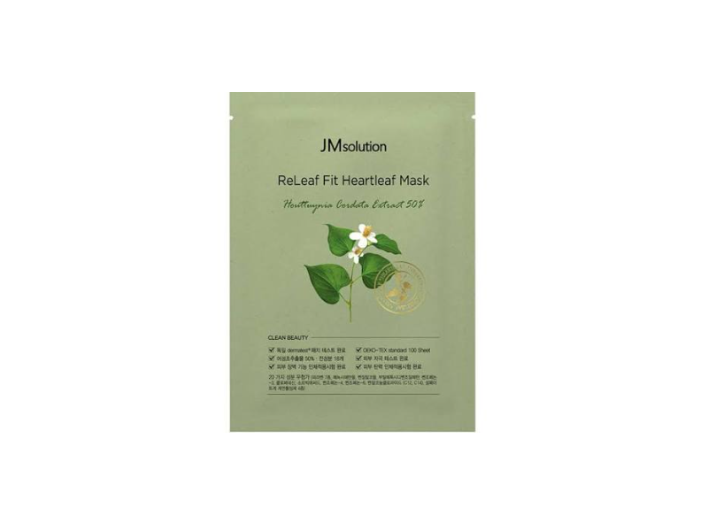 JMsolution Releaf Fit Heartleaf Mask, 35 mL
