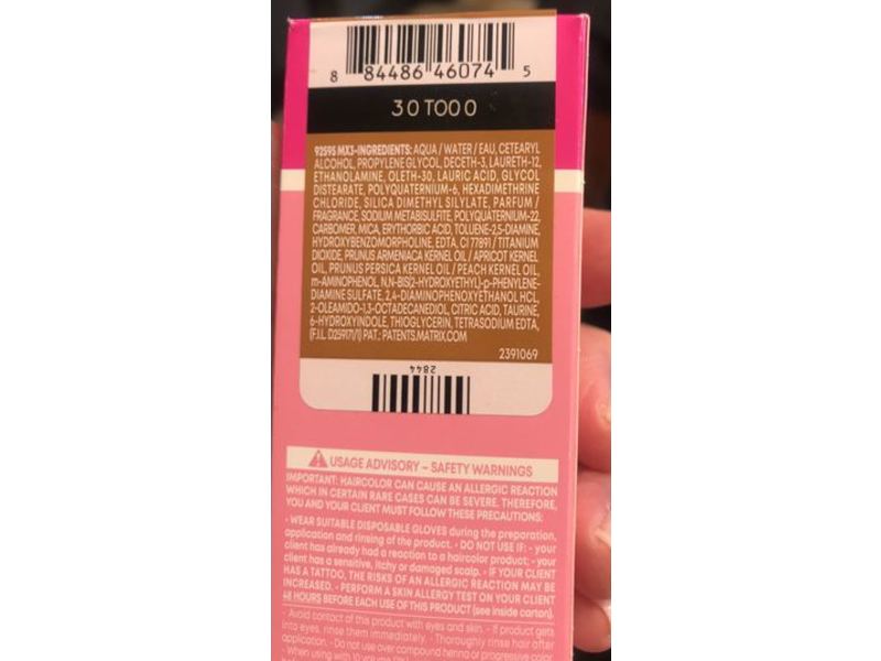 Matrix SoColor Sync Alkoline Toner, 5NJ, 2 oz/60 mL