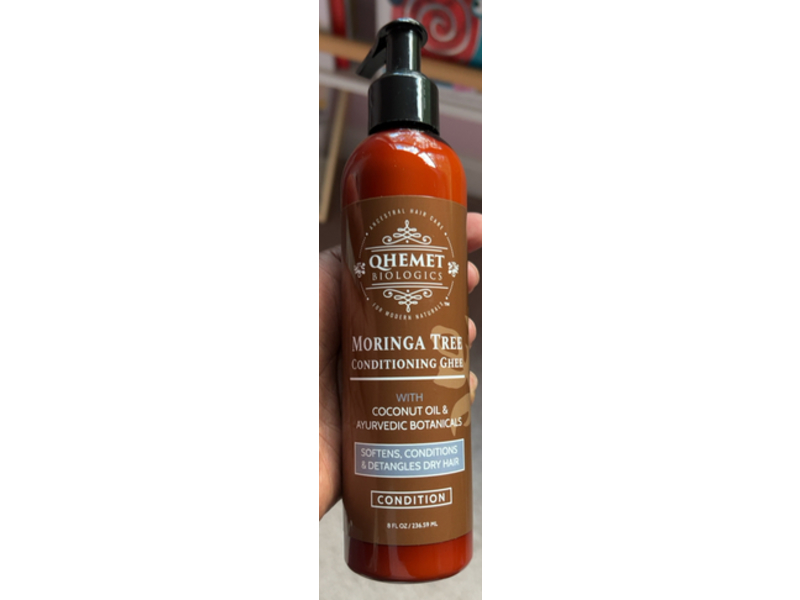 Qhemet Biologics Moringa Tree Conditioning Ghee 8 fl oz/236.59 mL