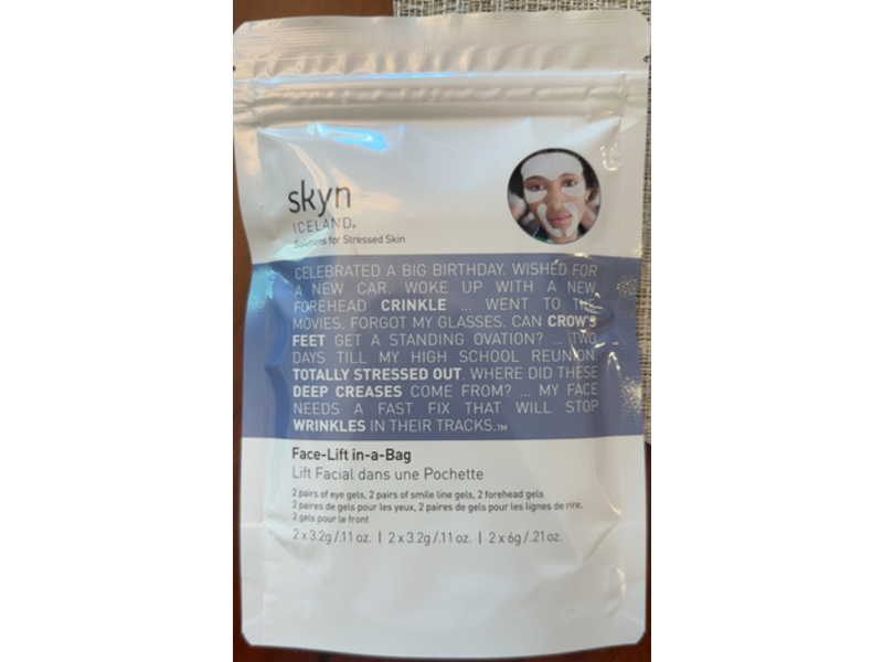 skyn ICELAND Face-Lift in-a-Bag, 6 Count