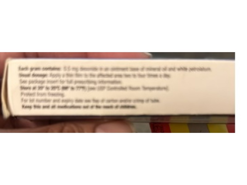 Desonide Ointment 0.05%, 15 g, NorthStarx (Rx)