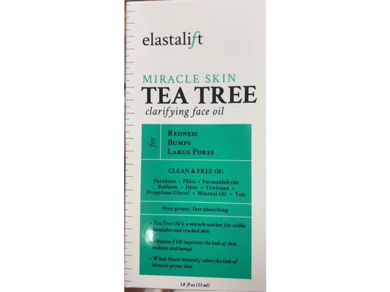Elastalift Miracle Skin Tea Tree Clarifying Face Oil, 1.8 fl oz/53 mL