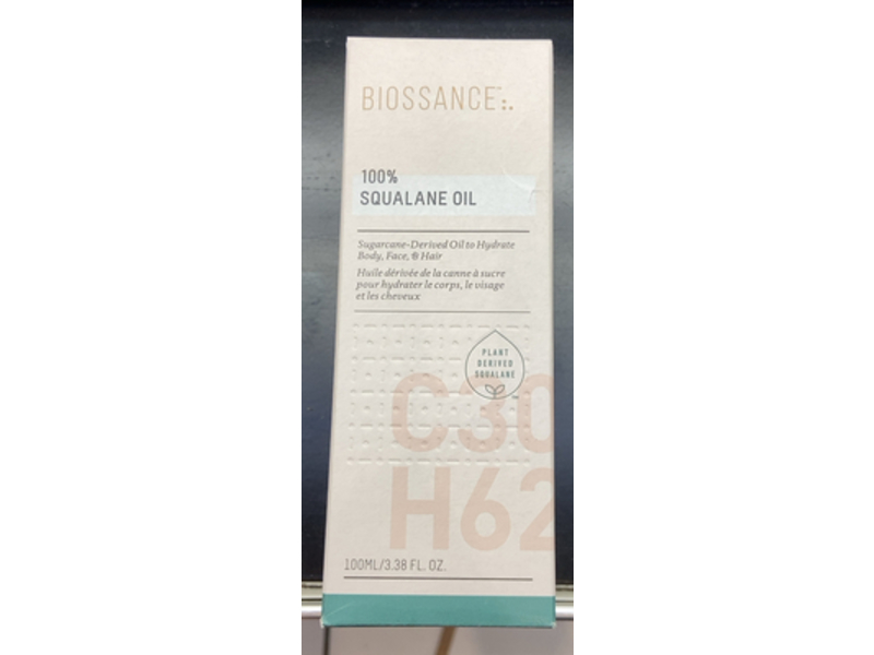 Biossance 100% Squalane Oil, 3.38 fl oz / 100 mL