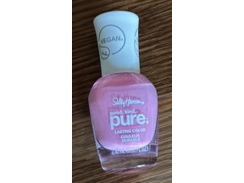 Sally Hansen Pure Nail Polish, Just Bloom, 0.33 fl oz/10 mL