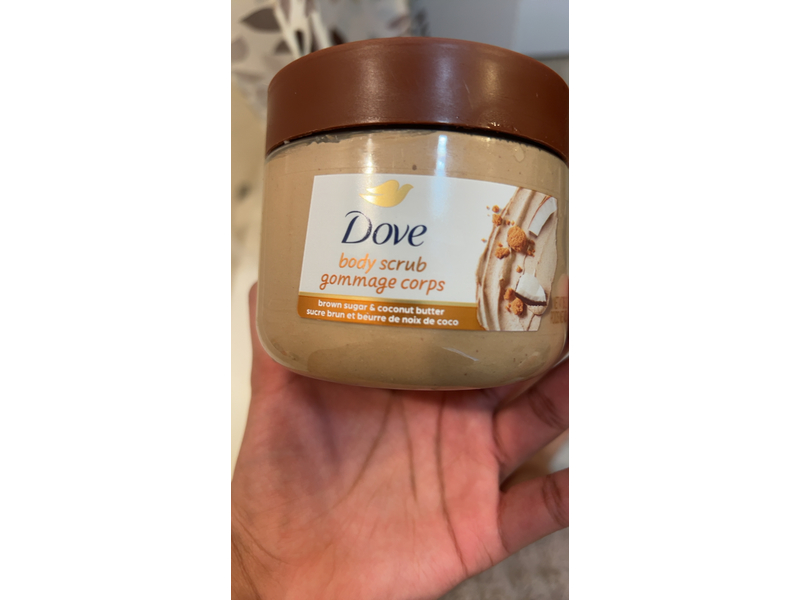 Dove Gommage Crops Body Scrub, Brown Sugar & Coconut Butter, 15 oz/425 g