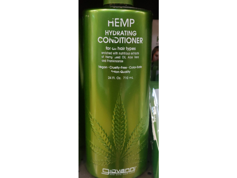 Giovanni Hydrating Conditioner, Hemp, 24 fl oz/710 mL