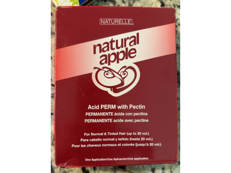 Naturelle Natural Apple Acid Perm with Pectin, One Application