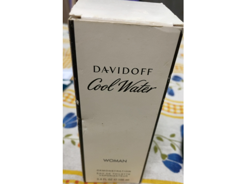 Davidoff Woman Eau De Toilette, Cool Water, 100 mL