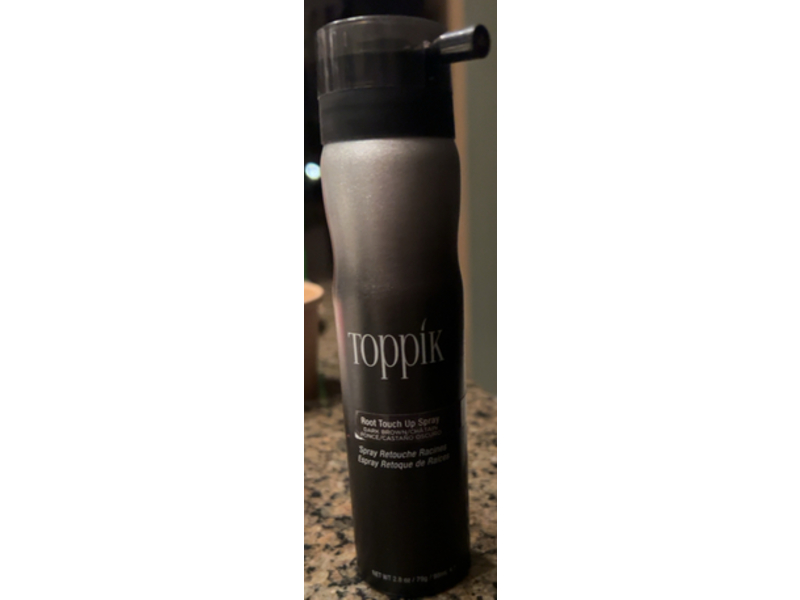 Toppik Root Touch Up Spray , Dark Brown, 2.8 fl oz/98 mL