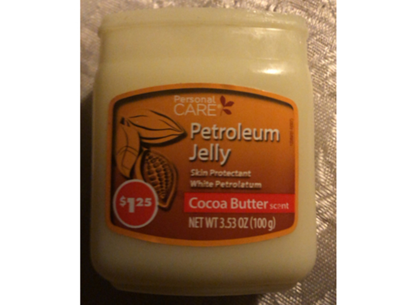 Personal Care Petroleum Jelly, Cocoa Butter Scent, 3.53 oz/100 g