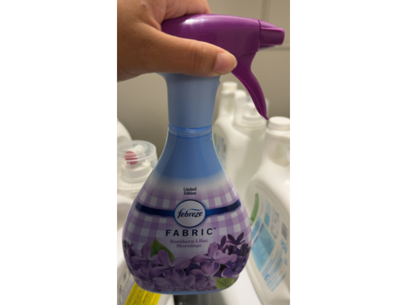 Febreze Fabric Refresher, Southern Lilac Mornings, 14.8 fl oz/438 mL