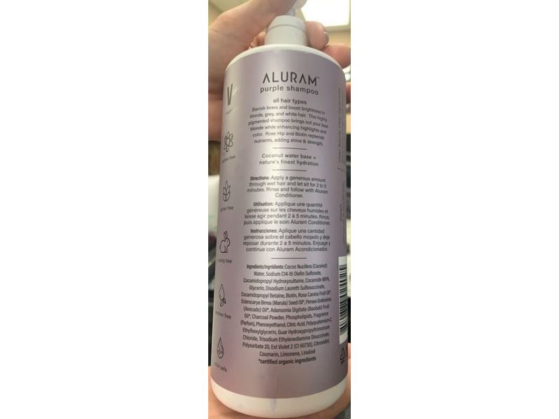 Aluram Purple Shampoo, 33.8 fl z/1000 mL