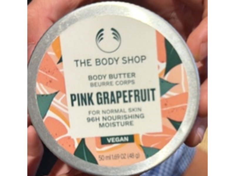The Body Shop Body Butter, Pink Grapefruit, 1.69 oz/50 mL
