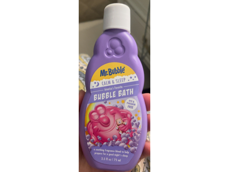 Mr. Bubble Calm & Sleep Bubble Bath, 2.5 oz/75 mL