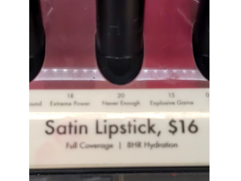 Sephora Collection Satin Lipstick, 16 Fierce Fire, 0.12 oz/3.5 g