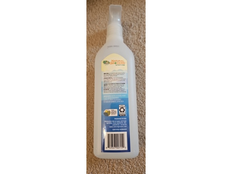 Natural Grocers Daily Shower Cleaner, Mint Eucalyptus, 26 fl oz/769 mL