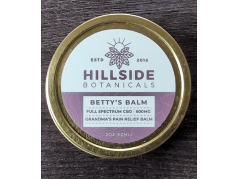 Hillside Botanicals Betty's Balm, 2 oz/60 mL