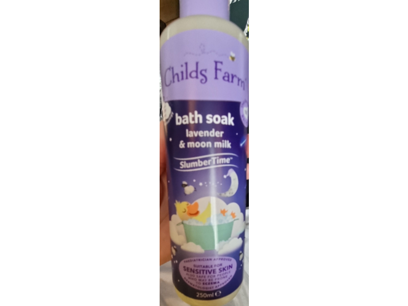 Childs Farm Bath Soak, Lavender & Moon Milk, 250 mL