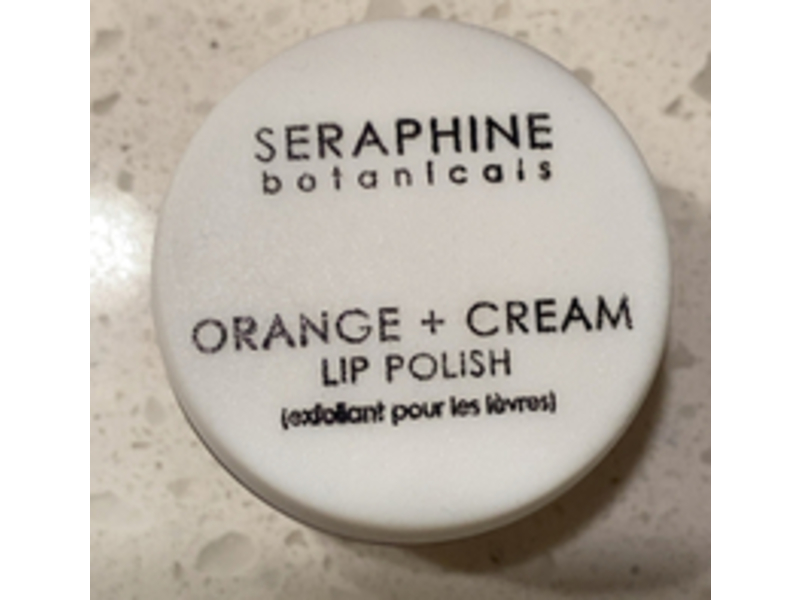Seraphine Botanicals Lip Polish, Orange + Cream