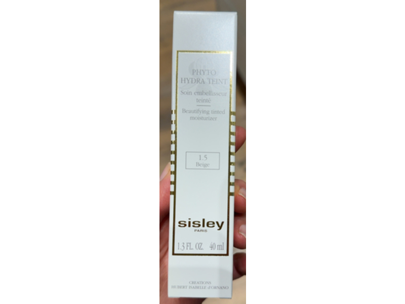 Sisley Paris Phyto Hydra Teint Beautifying Teint Tinted Moisturizer, 1.5 beige, 1.3 fl oz/40 mL