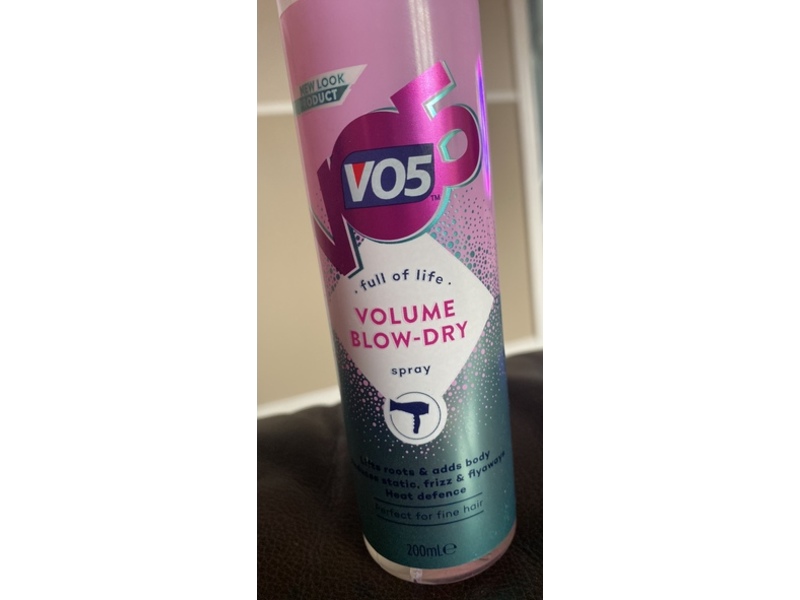 V05 Volume Blow-Dry Spray, 200 mL