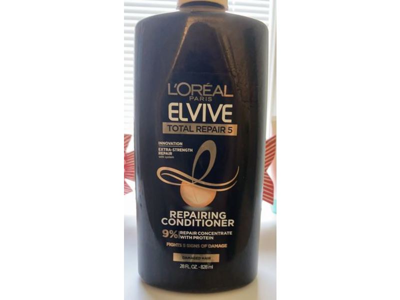 L'Oreal Paris Total Repair 5 Repairing Conditioner, 28 fl oz/828 mL
