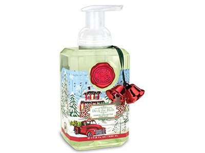 Michel Design Works Foaming Shea Butter Hand Soap, Deck the Halls, 17.8 fl oz/530 mL