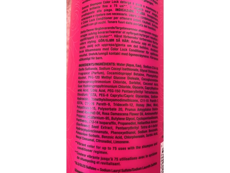 Sexy Hair Vibrant Sexy Hair Color Lock Shampoo, 33.8 fl oz/1000 mL