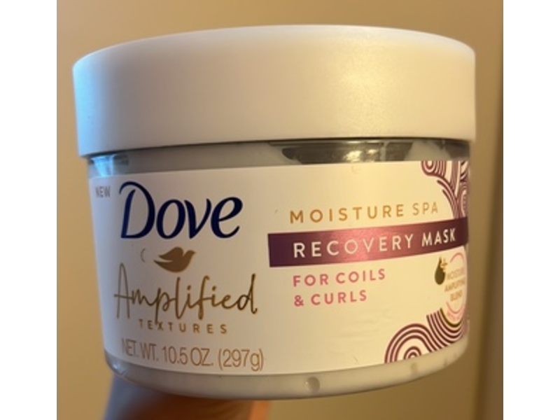 Dove Moisture Spa Amplified Textures Recovery Mask, 10.5 oz/297 g