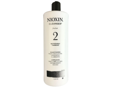 Nioxin Cleanser 2 Noticeably Thinning Shampoo, 16.9 fl oz/500 mL