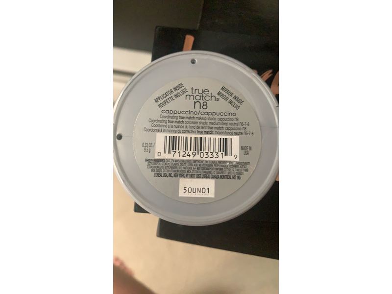 L'Oreal Paris True Match Powder, Cappucino, 0.33 oz/9.5 g
