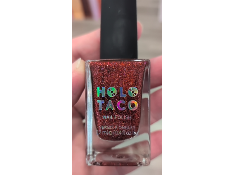 Holo Taco Nail Polish, Cardinal Sins, 0.4 fl oz/12 mL