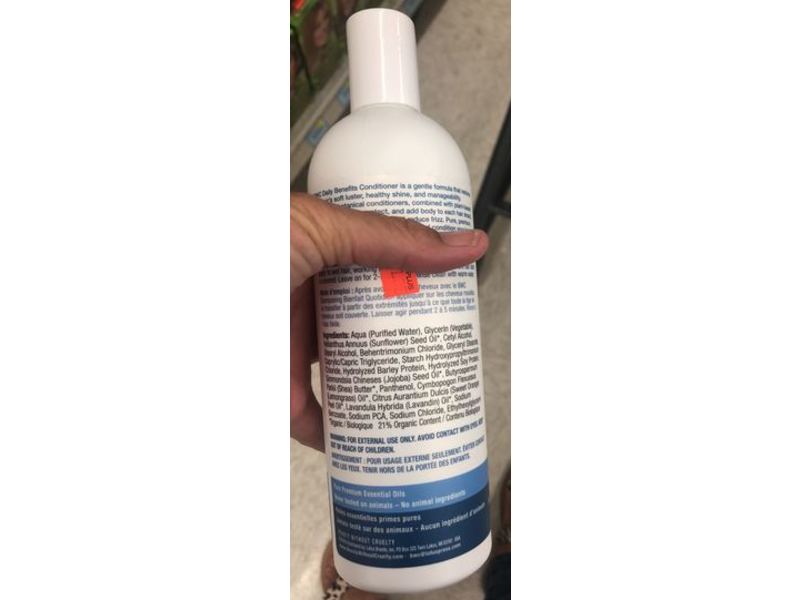 Beauty Without Cruelty Daily Benefits Conditioner, 16 fl oz/473 mL