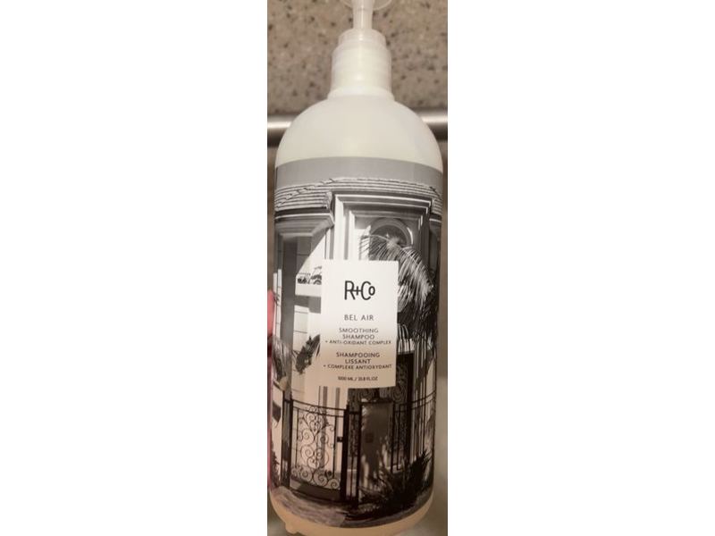 R+Co Bel Air Smoothing Shampoo, Anti-Oxidant Complex, 33.8 fl oz/1000 mL