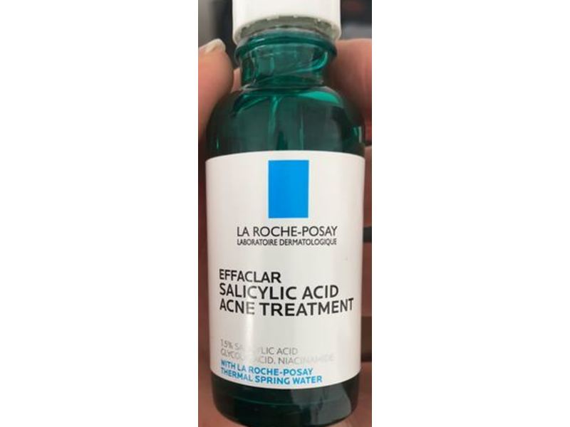 La Roche-Posay Effaclar Acne Treatment, Salicylic Acid, 1 fl oz/30 mL