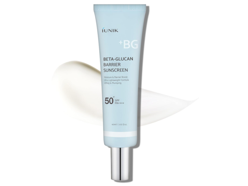 iUNIK Beta Glucan Barrier Sunscreen, SPF 50+ PA++++, 2.02 fl oz/60 mL