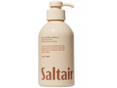 Saltair Skin Reviving Serum Body Wash, Salt Water Vanilla, 17 fl oz/500 mL, Pack Of 2