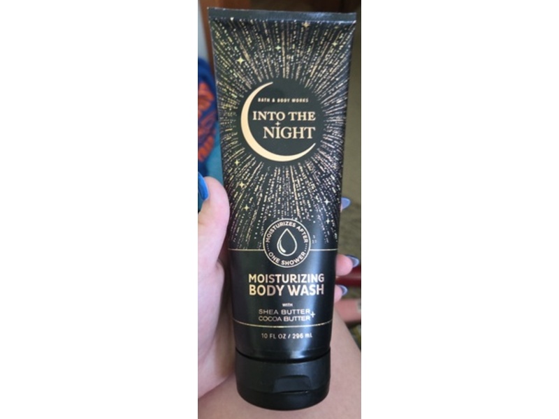 Bath & Body Works Into The Night Moisturizing Body Wash, Shea Butter + Cocoa Butter, 10 fl oz/296 mL, Pack Of 3