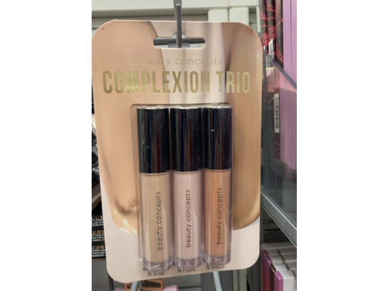 Beauty Concept Complexion Trio, Beige+Pearl & Baked, 0.18 fl oz/5 mL