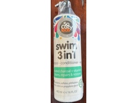 So Cozy Kids Swim 3 In 1 Shampoo Conditioner And Body Wash, Activated Charcoal + Vitamin B5, 16 fl oz/463 mL - thumbnail 2