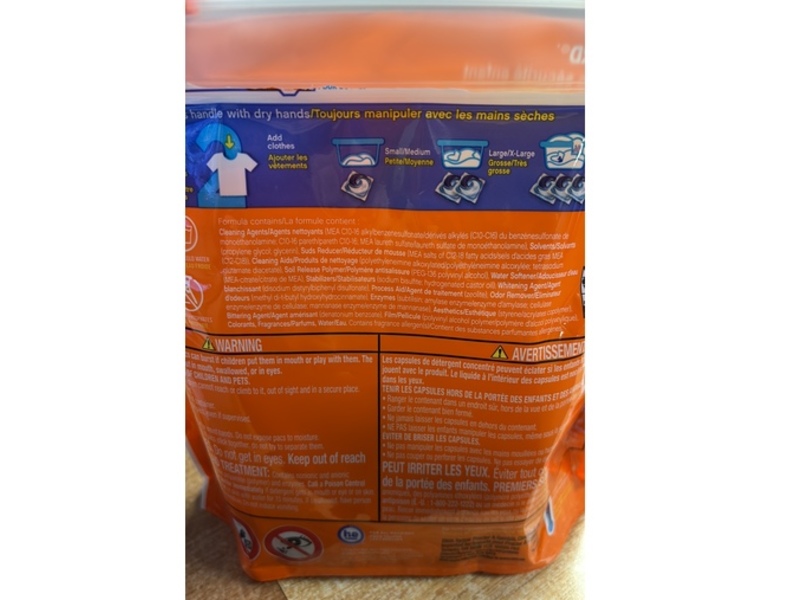 Tide Laundry Detergents Pods, 15 oz/452 g, 19 Pods