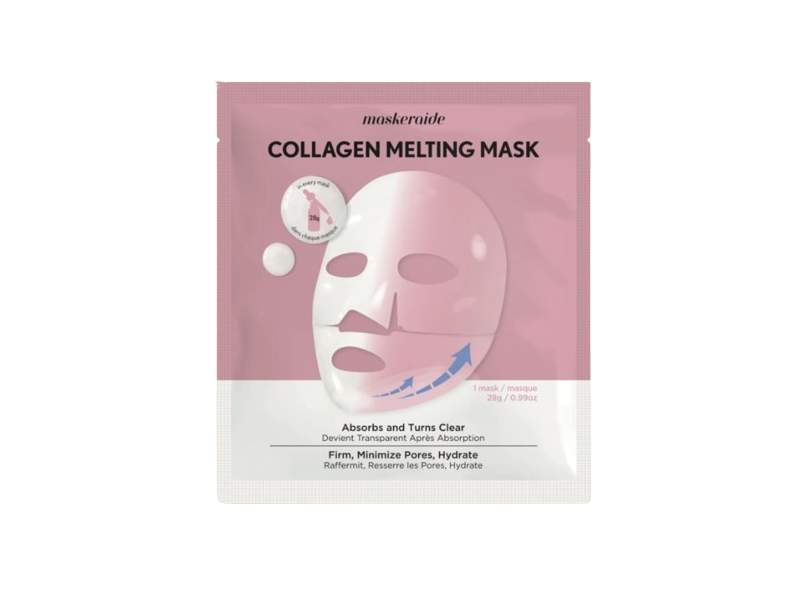 Maskeraide Melting Mask, Collagen, 0.99 oz/28 g