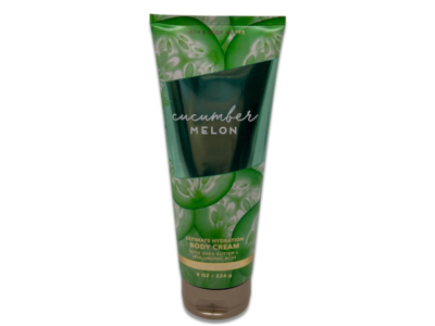 Bath & Body Works Ultimate Hydration Body Cream, Cucumber Melon, 8 fl oz/226 g, Pack Of 3